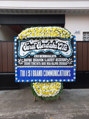 Papan Bunga Duka di Sikadamai